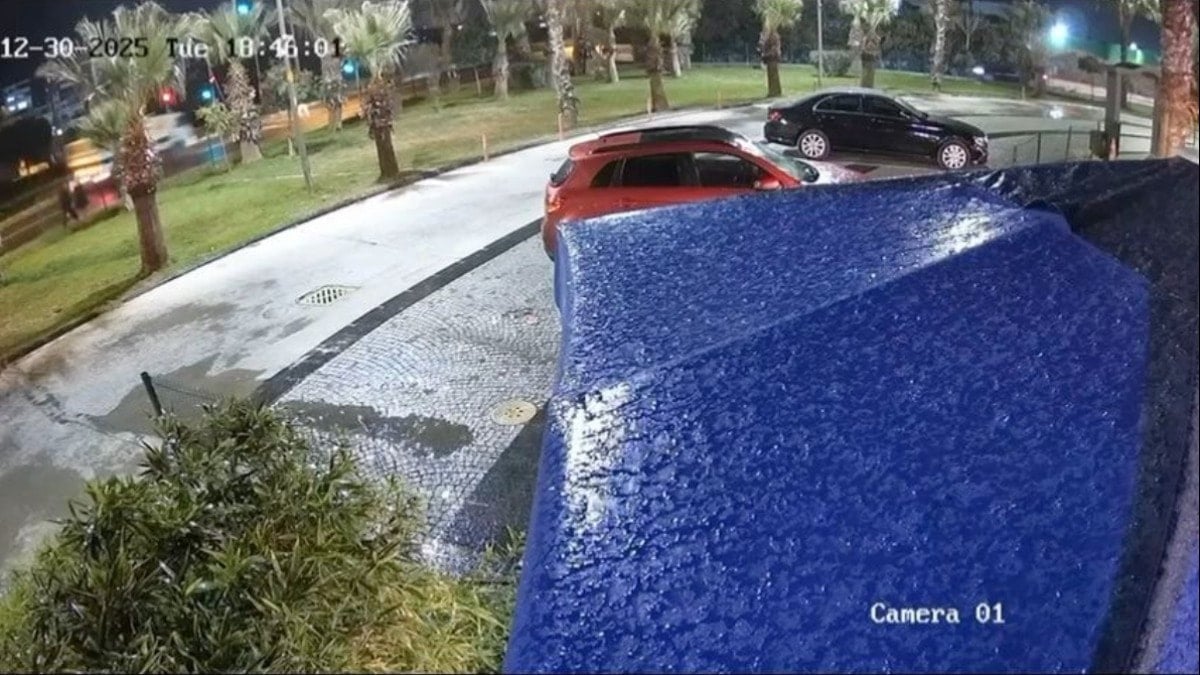 Aydın'da feci kaza kamerada