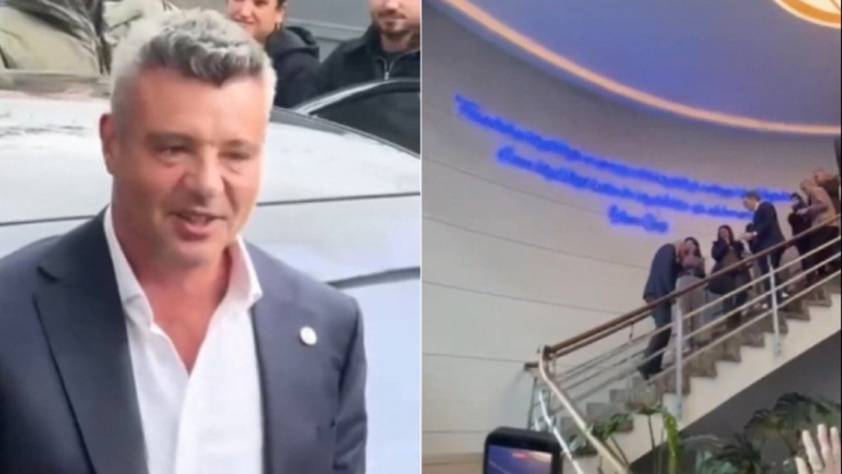 Serbest bırakılan Sadettin Saran stada döndü, gözyaşlarını tutamadı