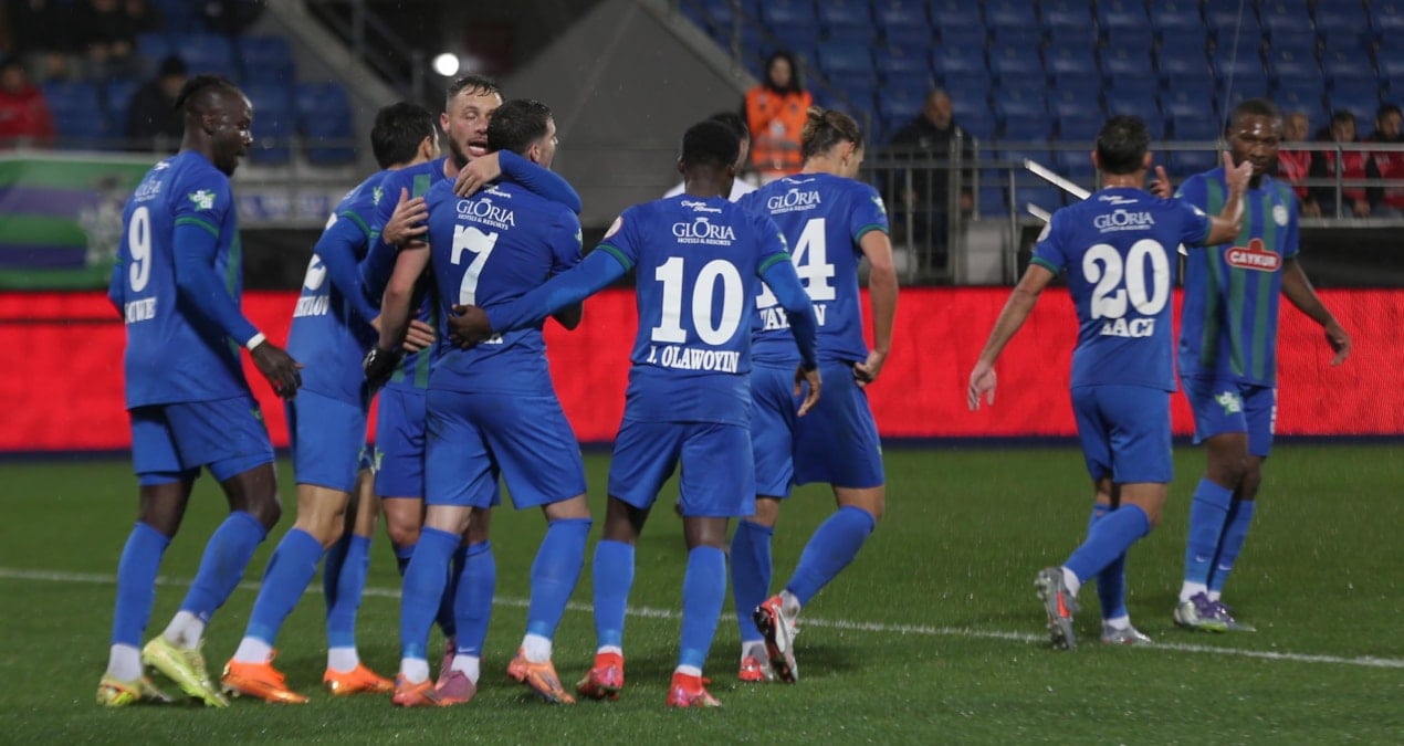 Rizespor Türkiye Kupası'nda Pendikspor'a gol yağdırdı