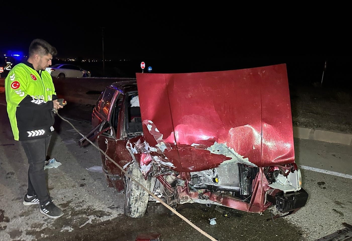 Uşak'ta kaza: 6 kişi yaralandı