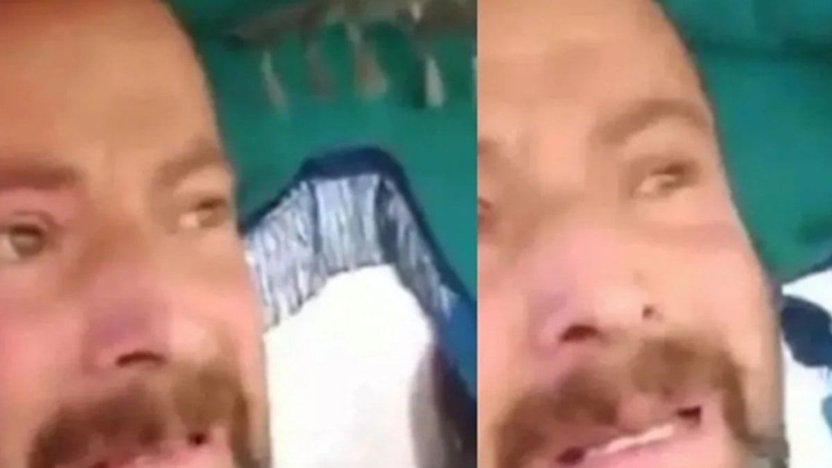 Belediyenin önünde ağlayarak kendini yaktı: Telefonundan canlı yayınladı