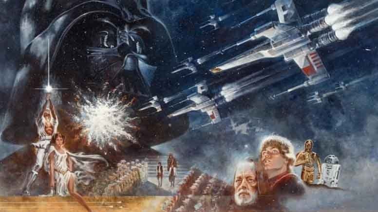 50 yıllık Star Wars afişi rekor fiyata satıldı