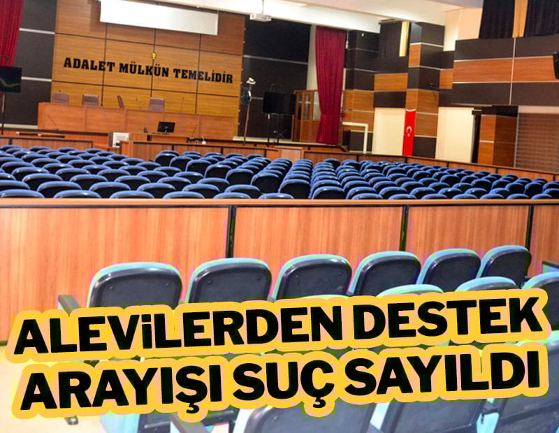 Alevilerden destek arayışı suç sayıldı