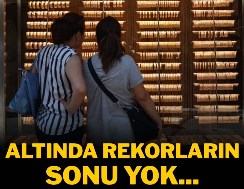 Altında rekorların sonu yok