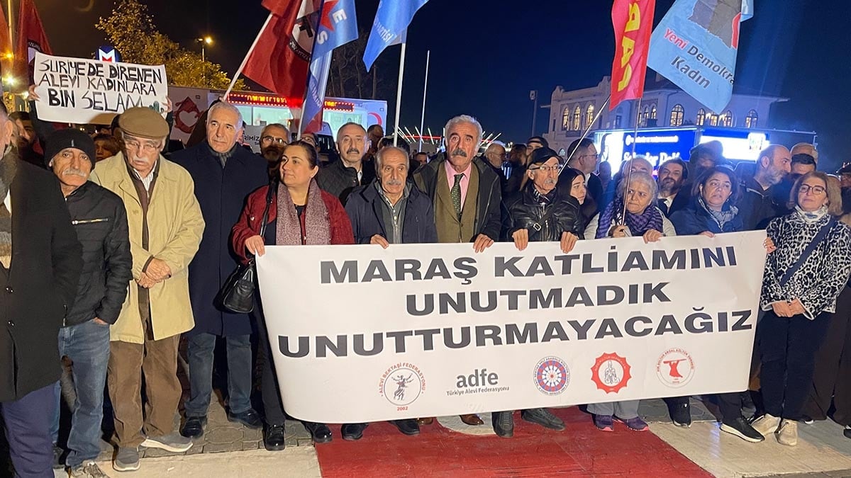Maraş Katliamı’nın 47. yılında Kadıköy’de anma etkinliği