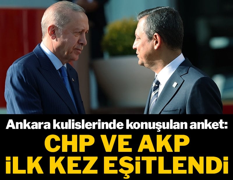 Ankara kulislerinde konuşulan anket