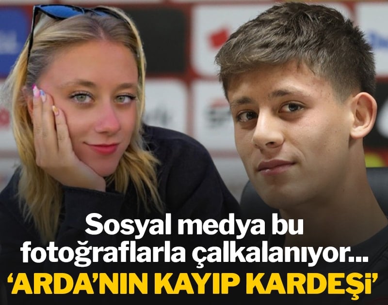 Sosyal medya bu fotoğraflarla çalkalanıyor: 'Arda Güler'in kayıp kardeşi'