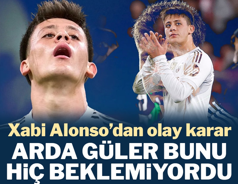Arda Güler Xabi'den bunu hiç beklemiyordu