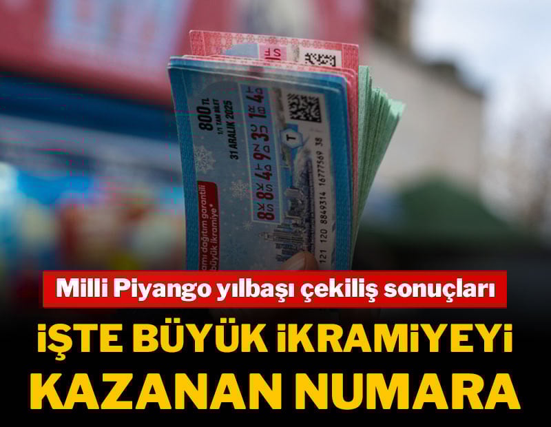 Yılbaşı çekilişinde büyük ikramiye kazanan numara belli oldu: Milli Piyango sonuçları sorgulama