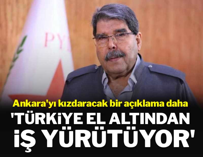 YPG'nin siyasi kolunun lideri: 'Türkiye el altından iş yürütüyor, kargaşa çıkarmak istiyor'