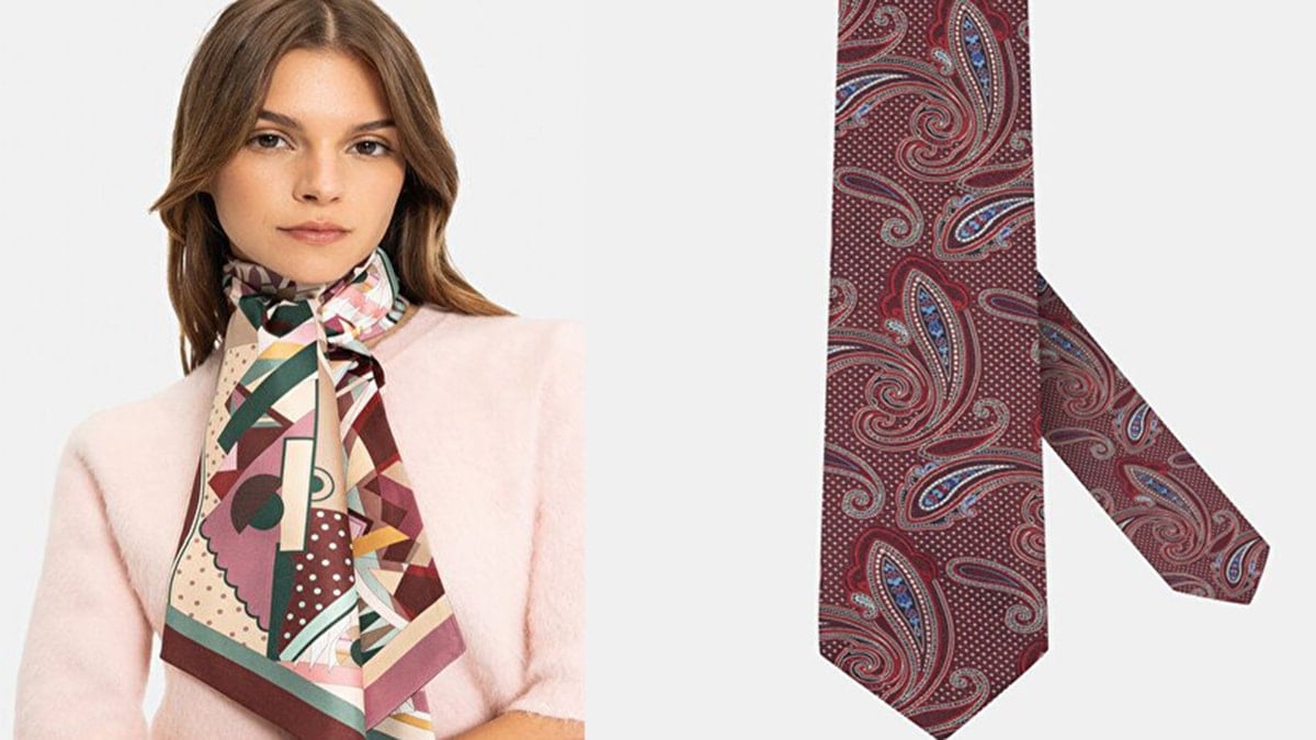 Kravat, fular, gömlek ve eşarba milyonlar gitti!