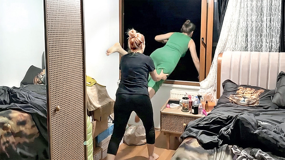 O gece yaşanan korkunç sahne