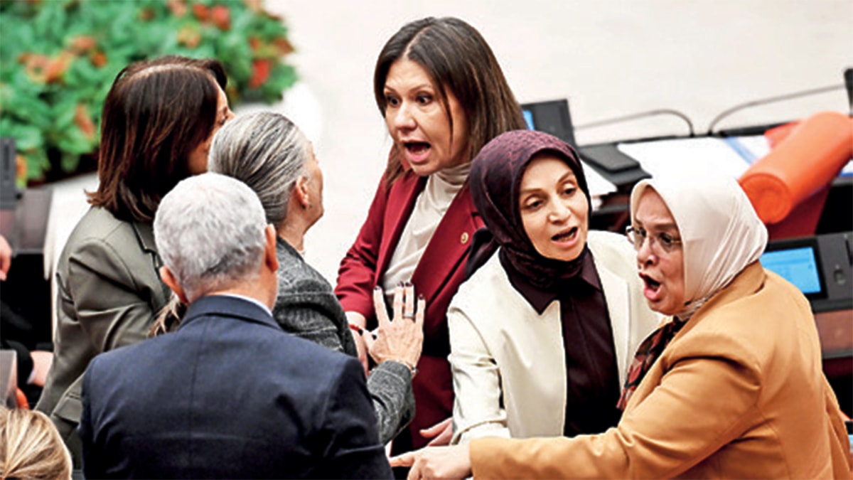Meclis’te ‘dilber’ kavgası