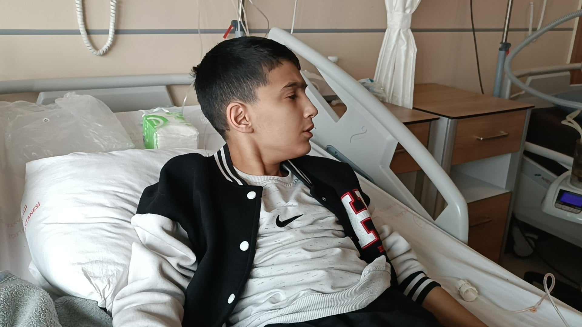 Öksürük nöbeti bitmedi, İstanbul'a sevk edildi