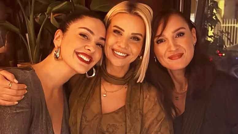 Bergüzar Korel, Esra Erol ve Sema Ergenekon bir arada