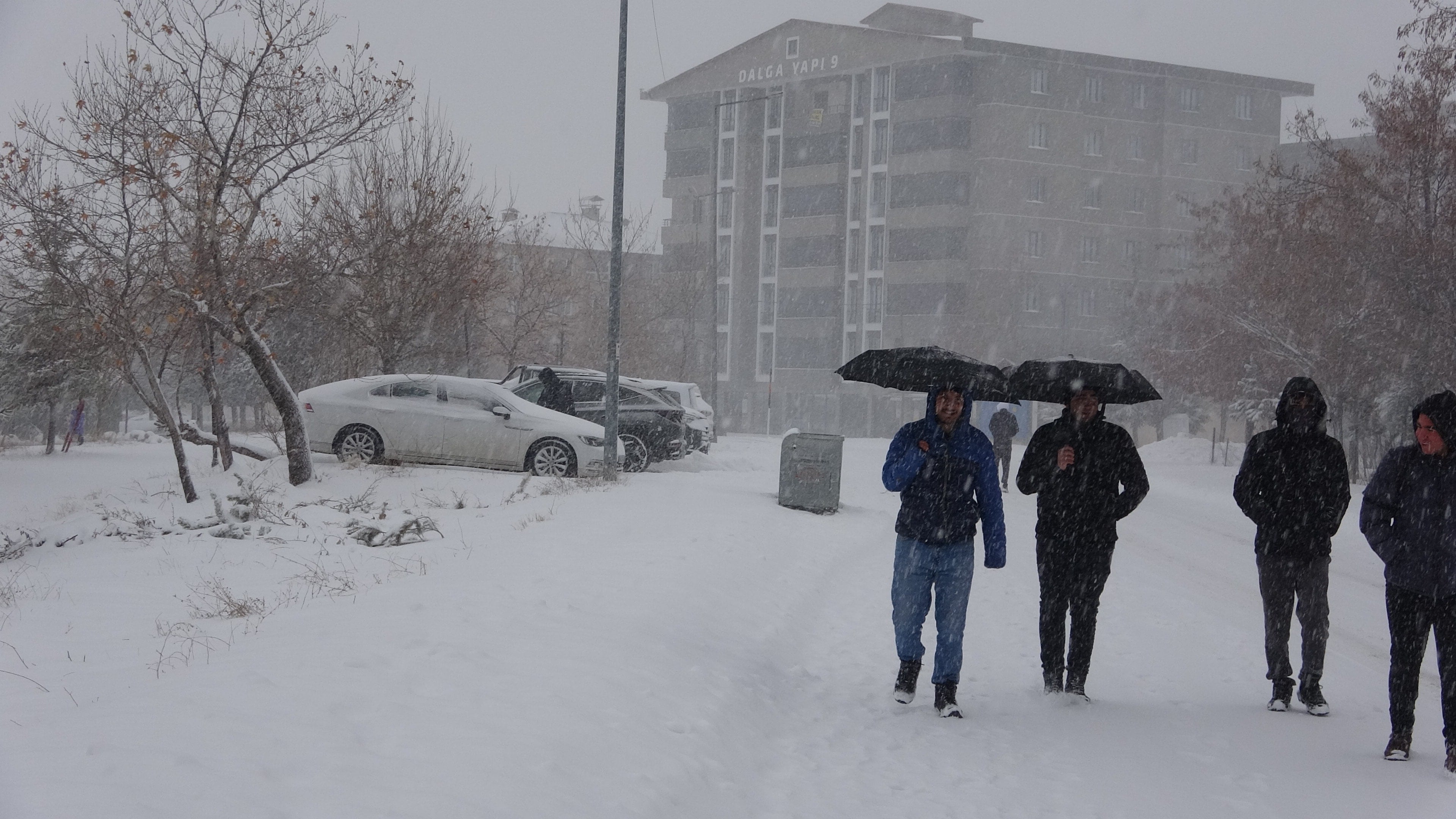 Bitlis’te kar yağışı: 180 köy yolu ulaşıma kapandı