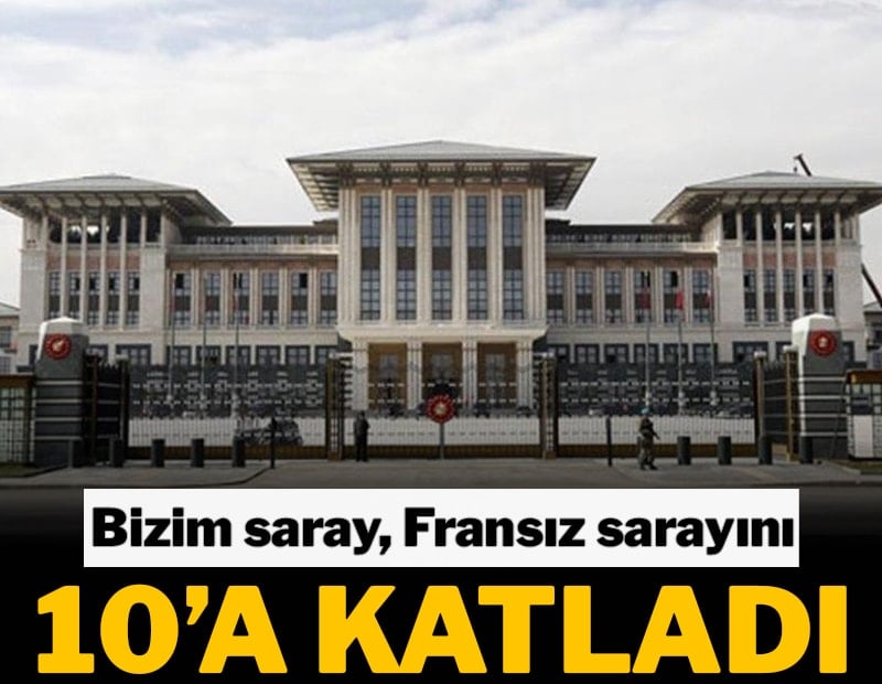 Beştepe, Avrupa saraylarını katladı