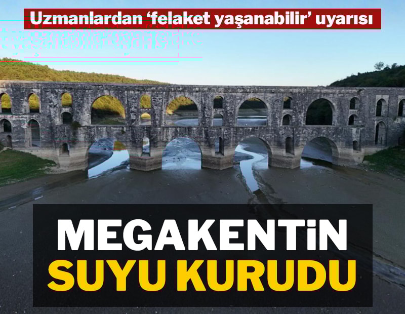 İstanbul barajları kritik seviyenin altına düştü: Kuraklık alarmı!