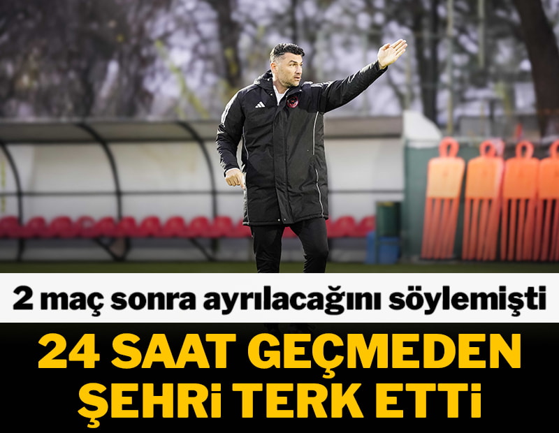 Süper Lig ekibinde flaş istifa! Şehirden ayrıldı