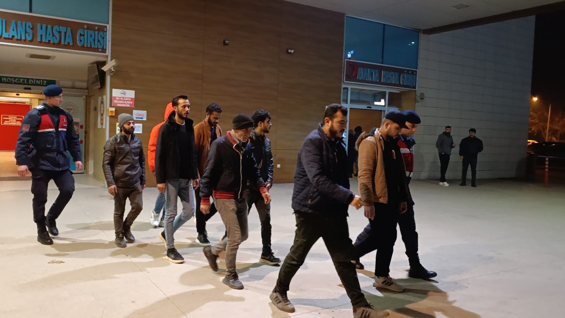 Kaçak göçmenler İnegöl'de yakalandı