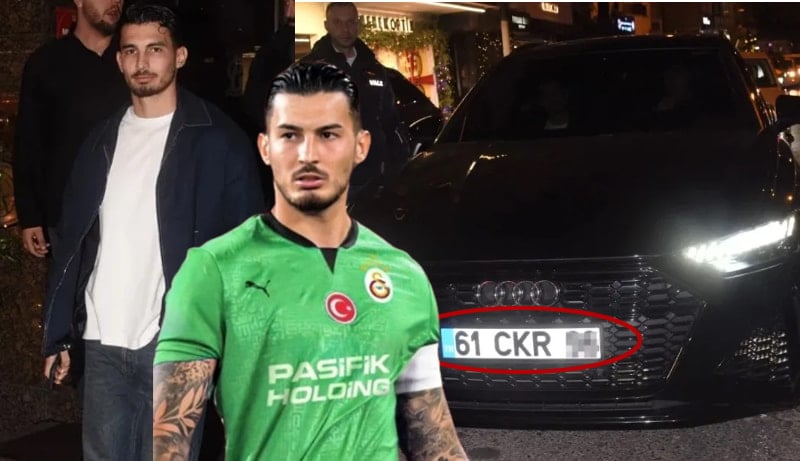 Uğurcan Çakır'ın lüks otomobilindeki detay gündem oldu