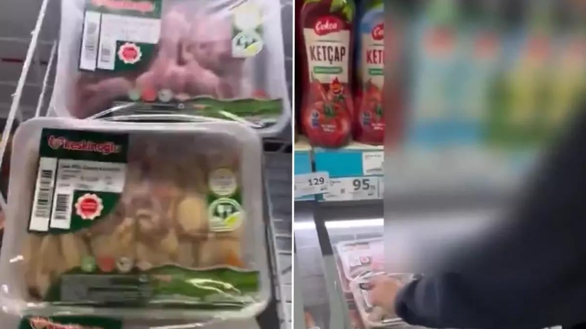 Üç harfli markette tavuk skandalı