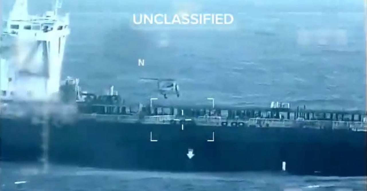 ABD donanmasının kovaladığı tanker, Türkiye menşeili şirketin çıktı