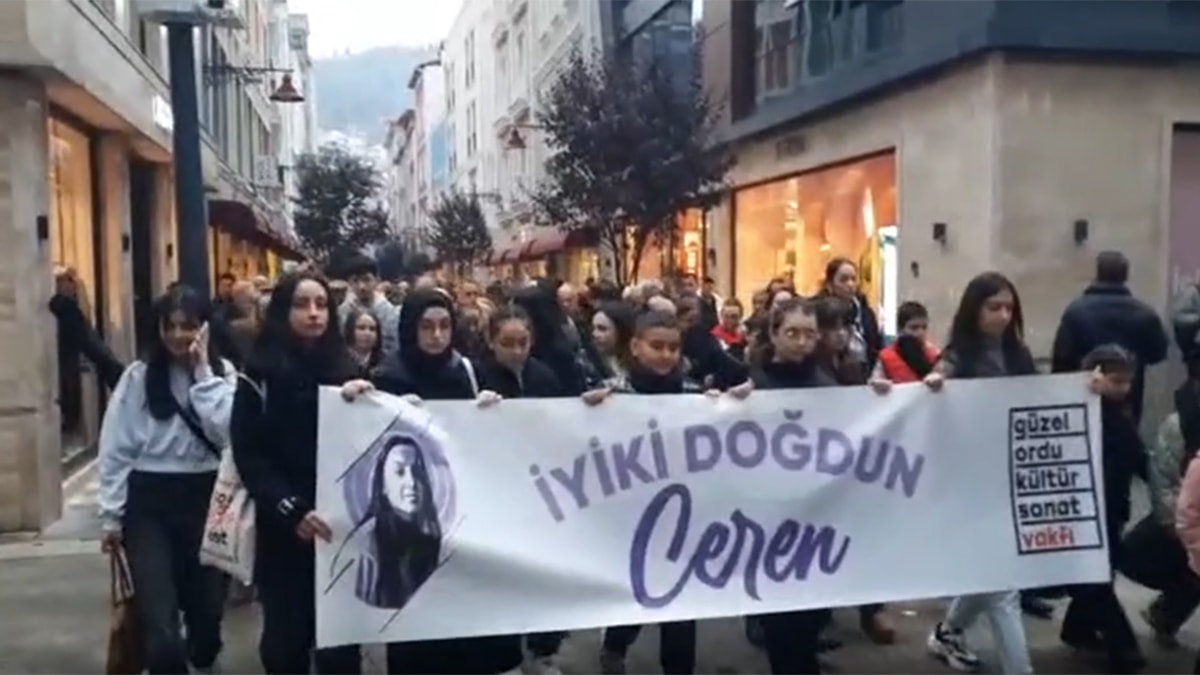 6 yıl önce öldürülen Ceren Özdemir Ordu'da anıldı