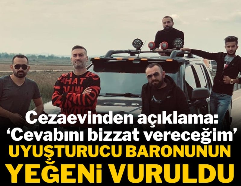 Uyuşturucu baronunun yeğenine silahlı saldırı