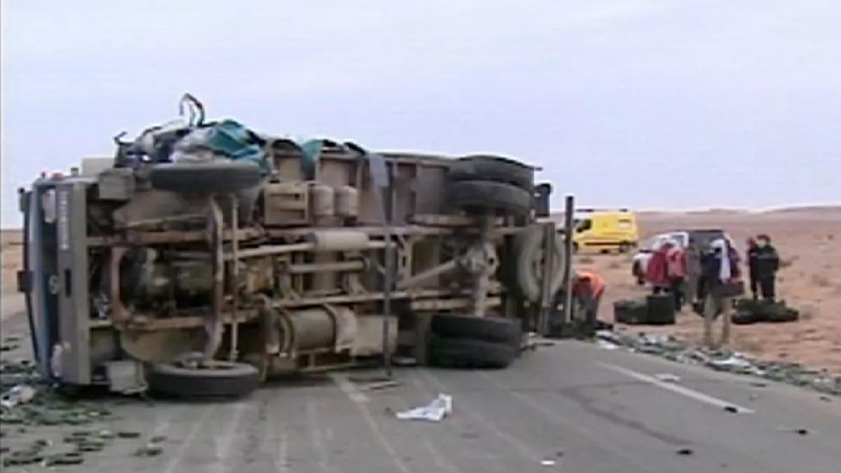 Cezayir’de otobüs kazası: 13 ölü, 35 yaralı