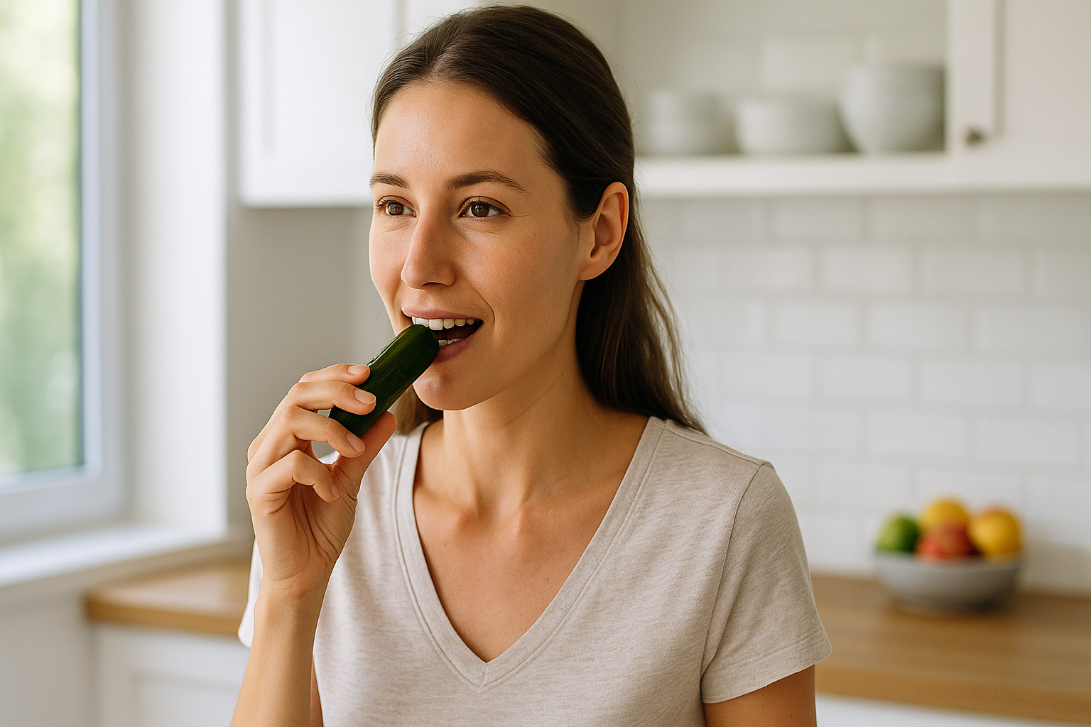 Her sabah 1 tane salatalık yiyin tavsiyesi