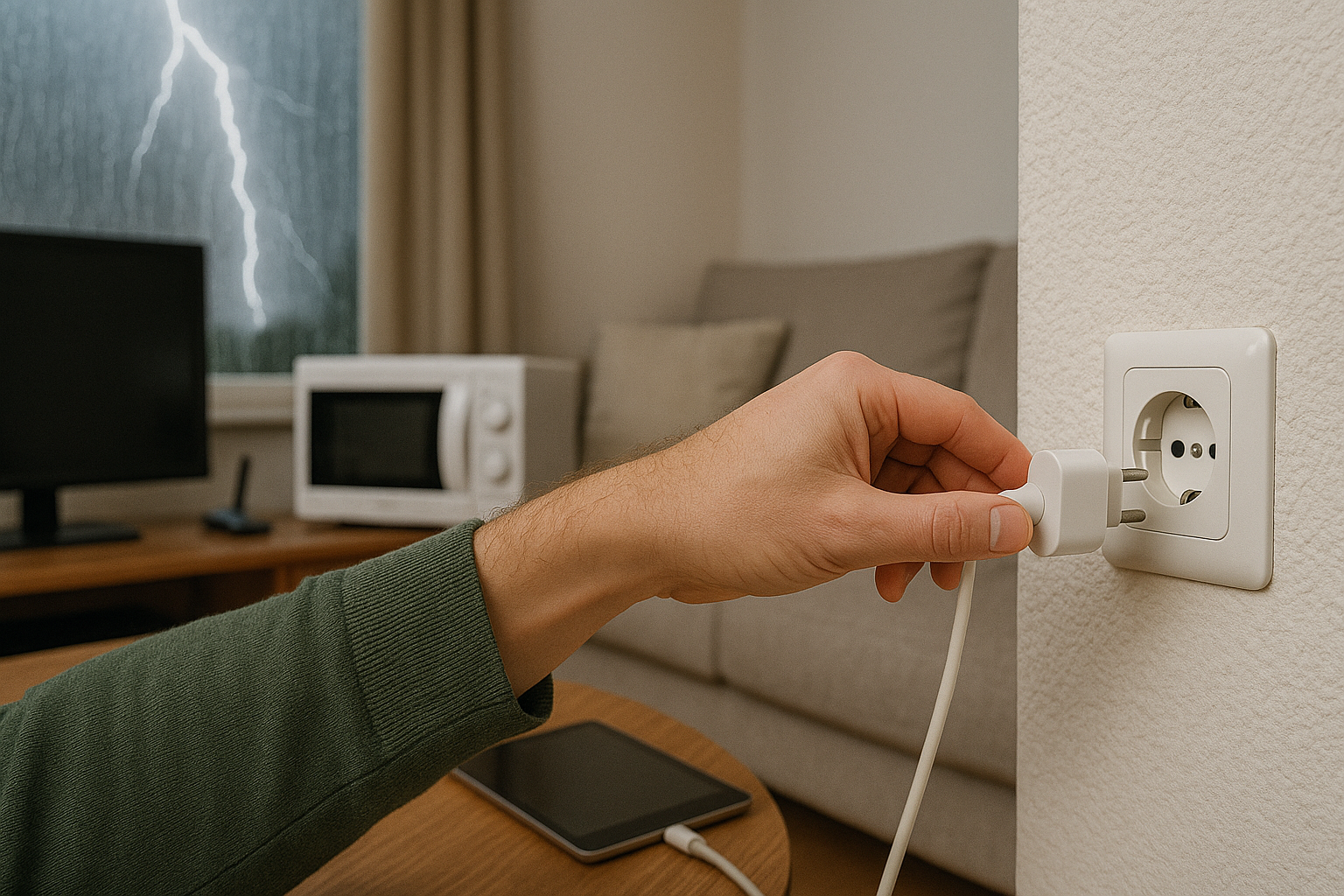 45 yıllık itfaiyeci uyardı: Yağmur yağdığı anda bu 6 cihazı fişten çekin