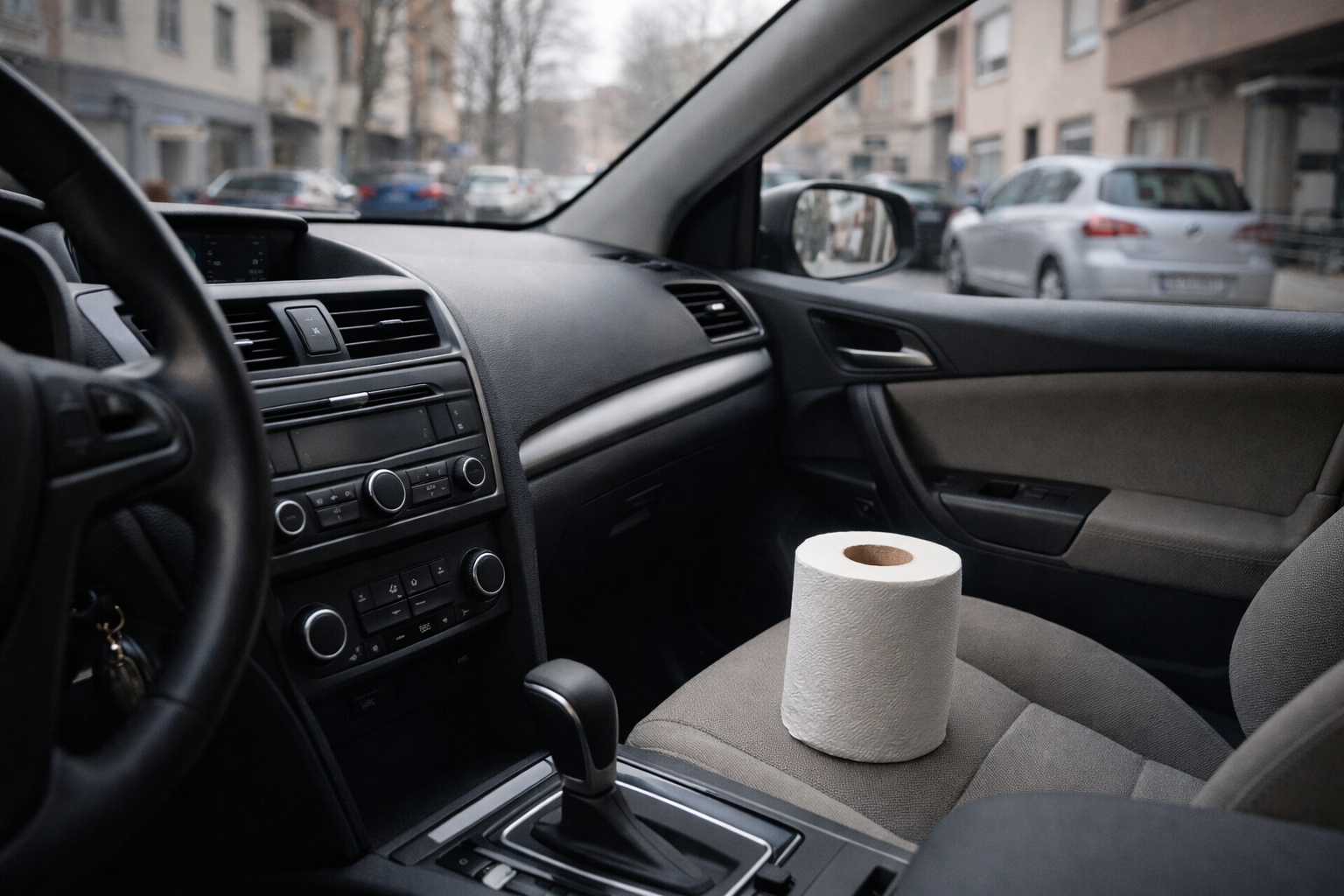 Arabanıza tuvalet kağıdı koyun çağrısı 