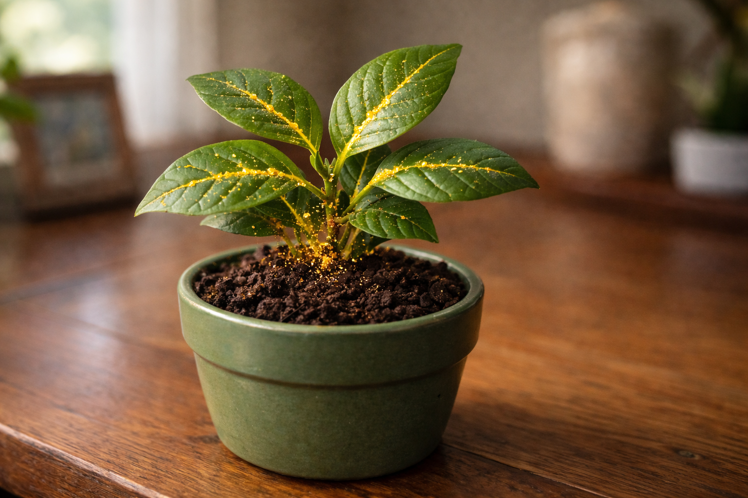 Saf altın üreten bitki ortaya çıktı