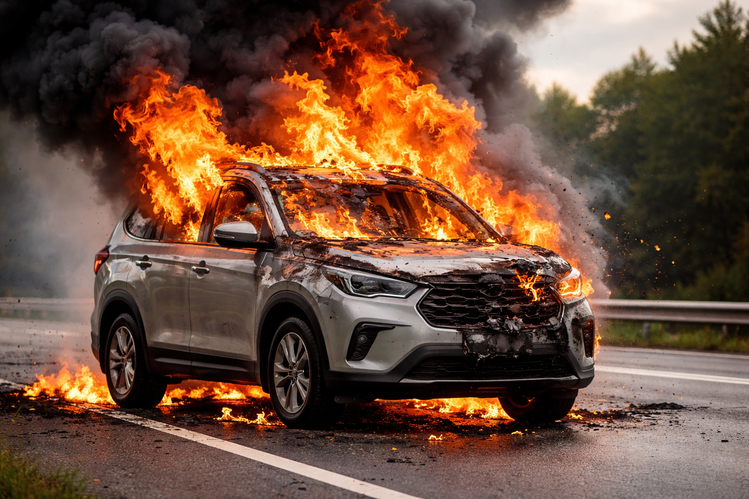 Ünlü markanın otomobilinde yangın paniği! Binlerce araç geri çağrıldı
