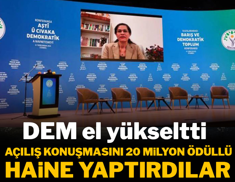 20 milyon ödüllü hain açılış konuşması yaptı