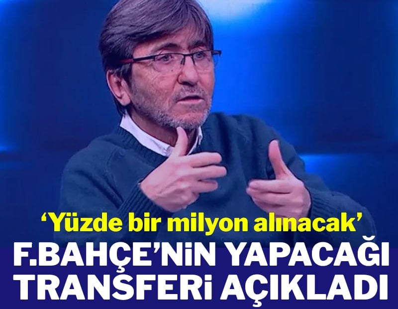 F.Bahçe'nin yapacağı transferi açıkladı