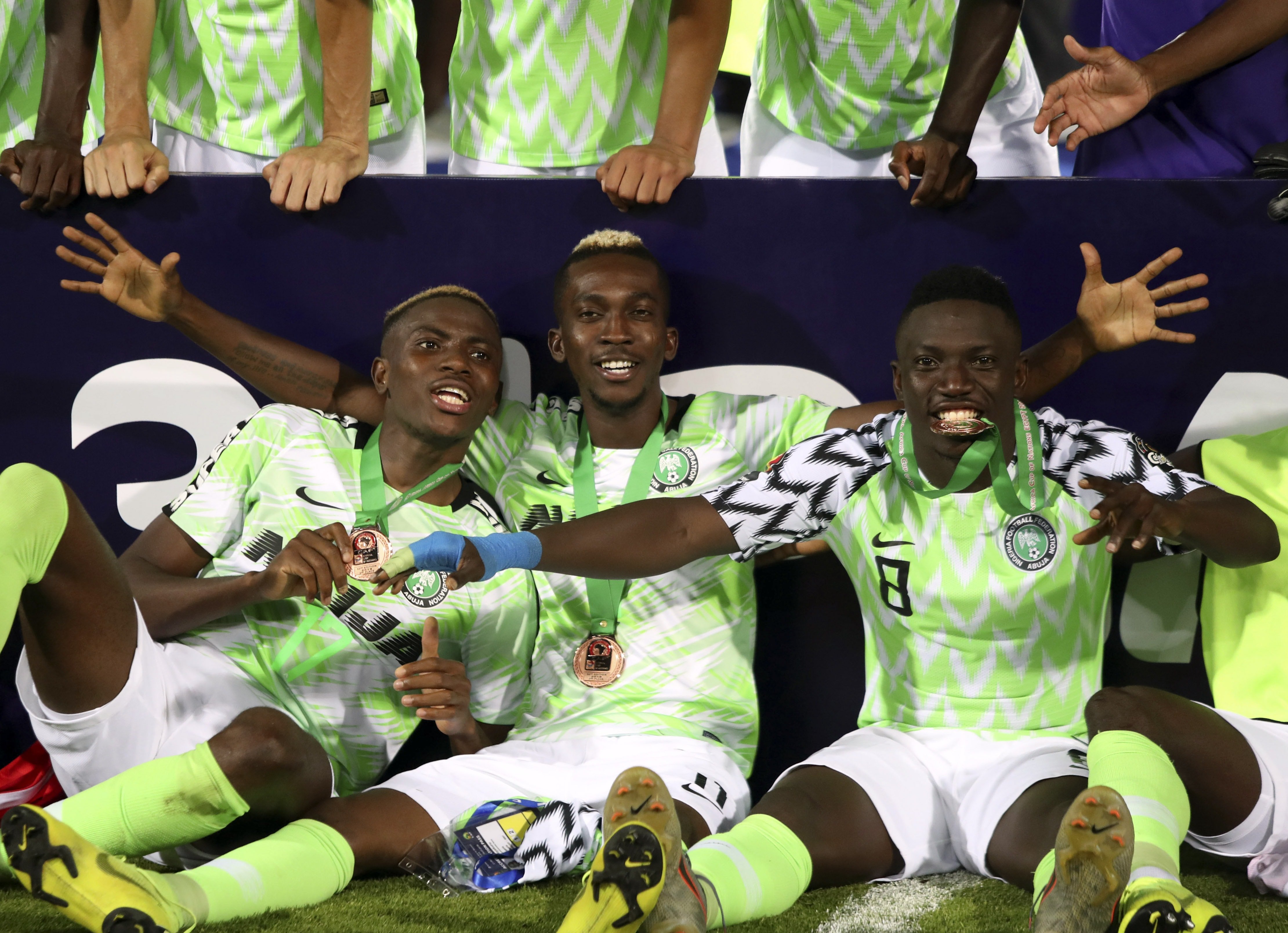 Paul Onuachu attı, Nijerya grubu yenilgisiz tamamladı