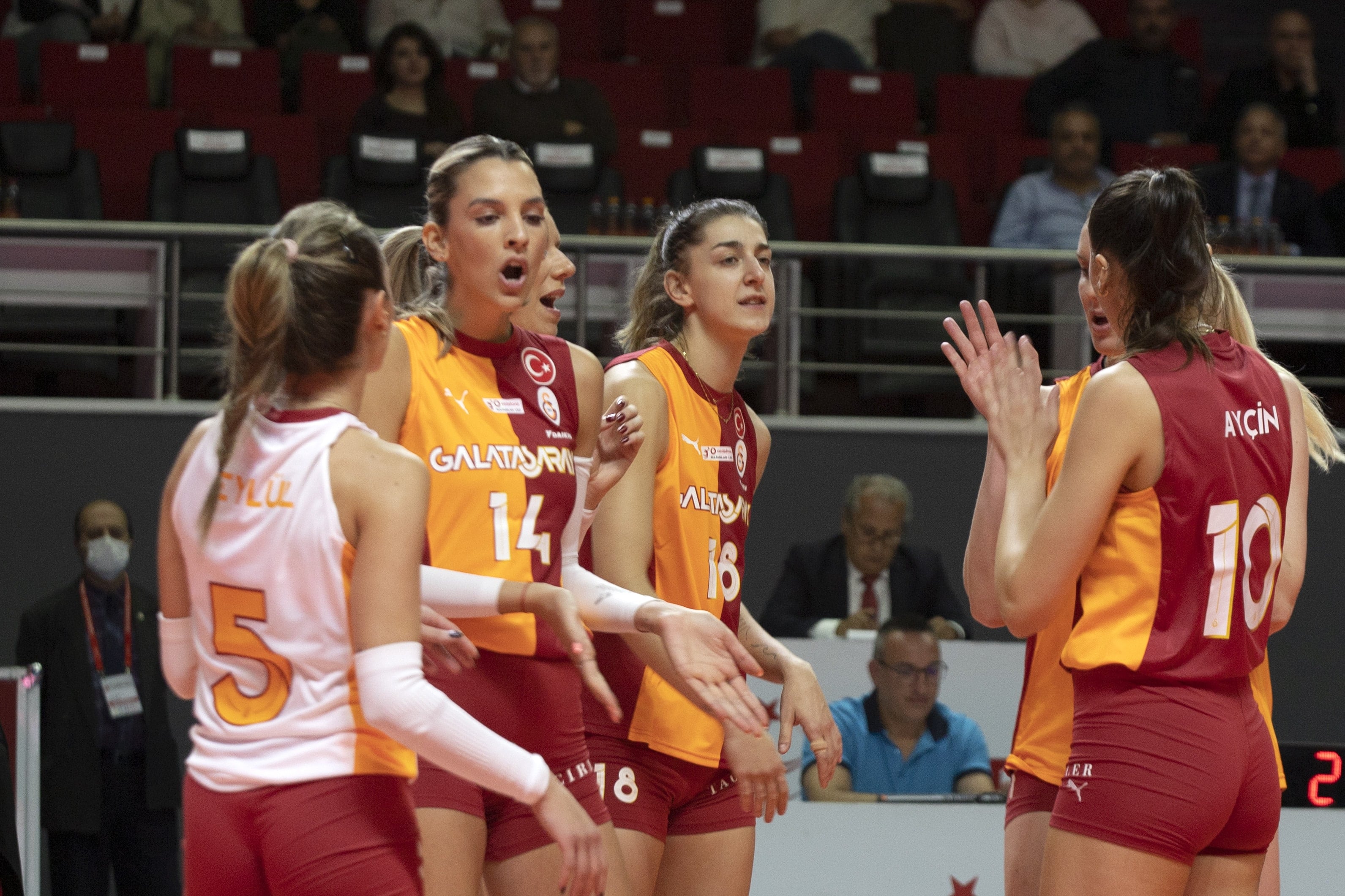 Galatasaray Daikin evinde kazandı