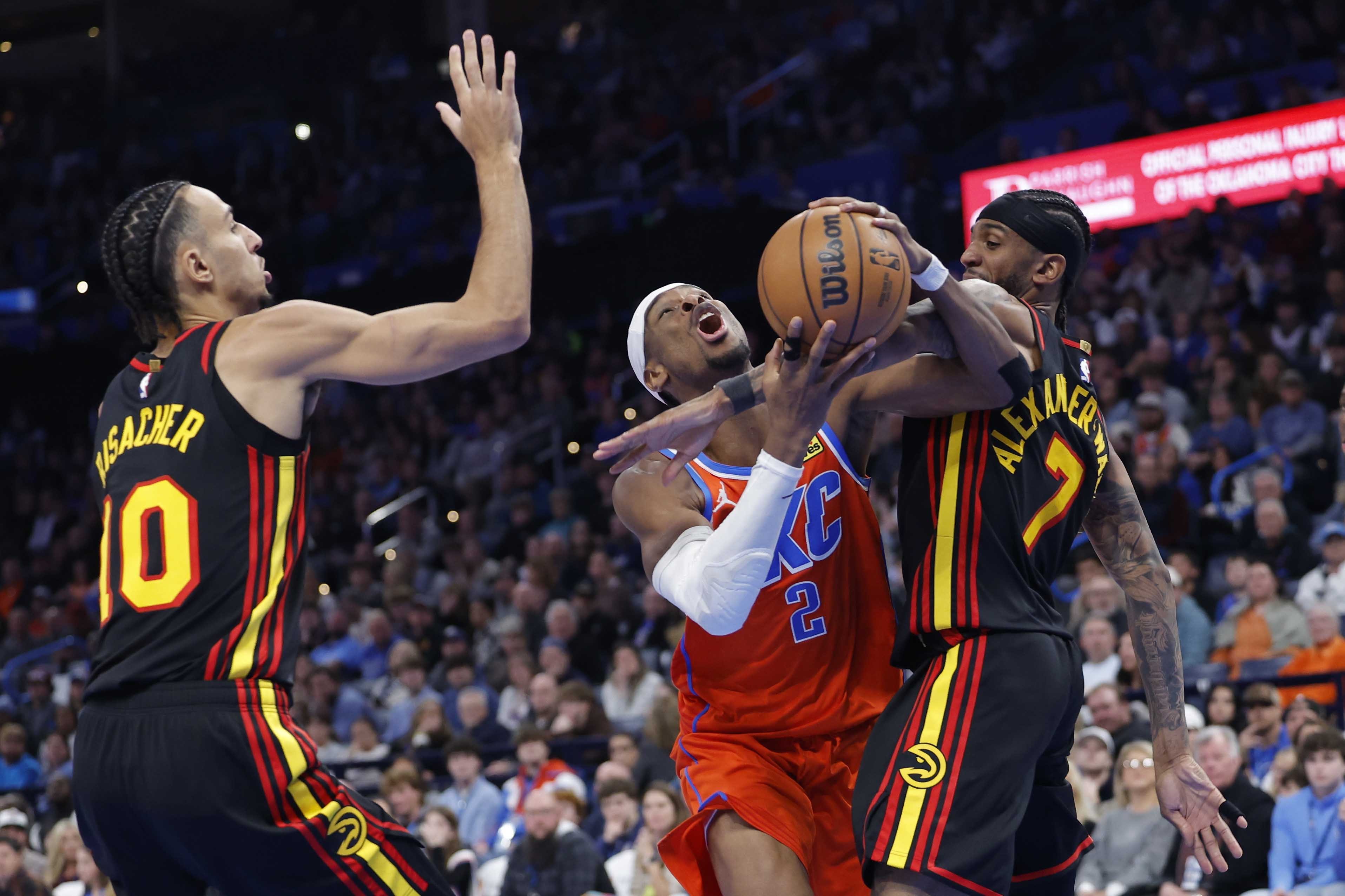 Gilgeous-Alexander 39 sayı attı, Thunder'ı zafere taşıdı