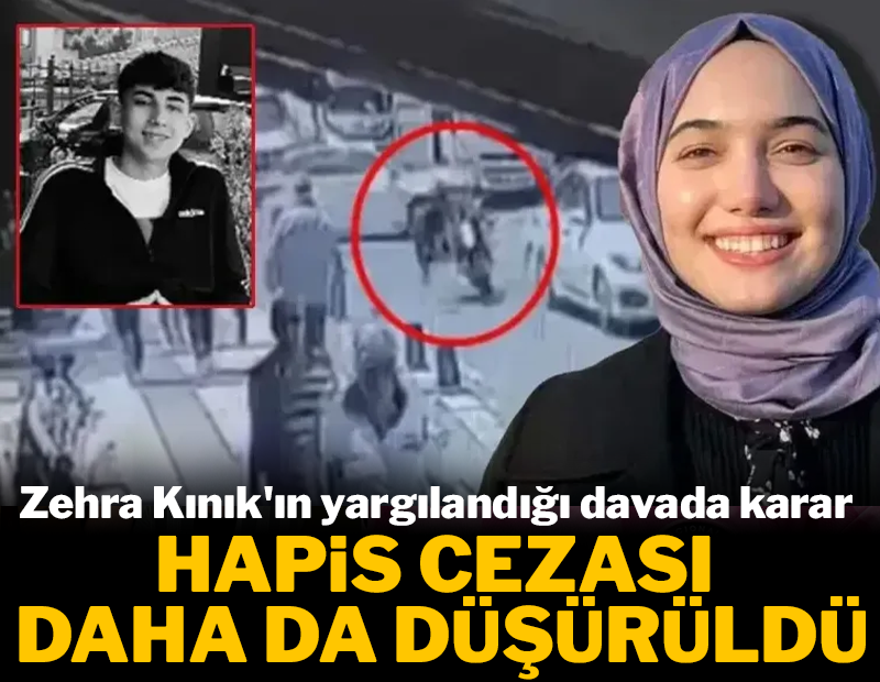Zehra Kınık'ın yargılandığı davada karar açıklandı: Cezası daha da düşürüldü
