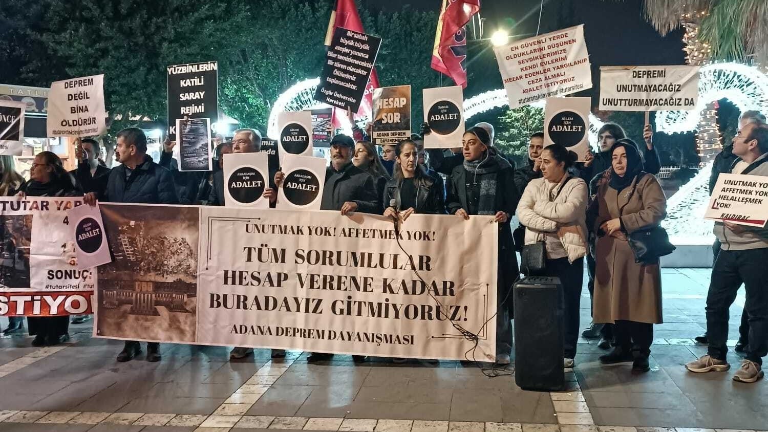 Depremde yakınlarını kaybedenlerden, 11. Yargı Paketi'ne tepki