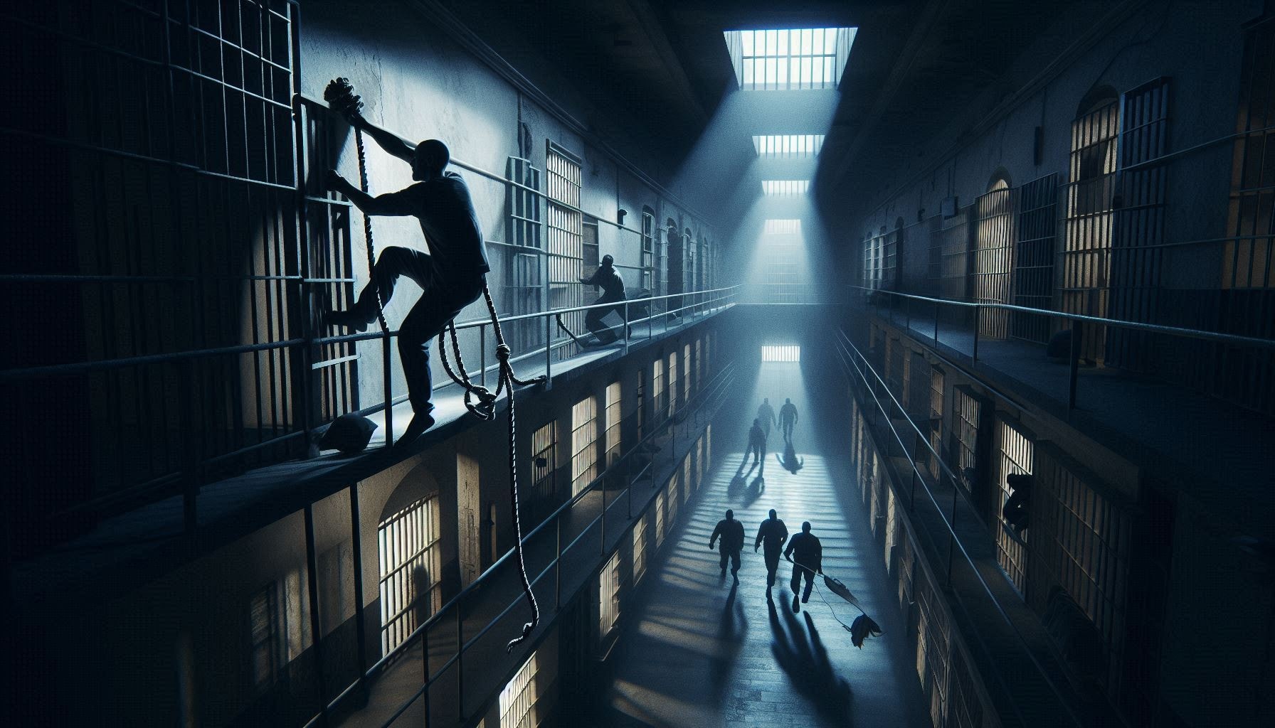 Film gibi firar: Dördüncü kez hapishaneden kaçtı