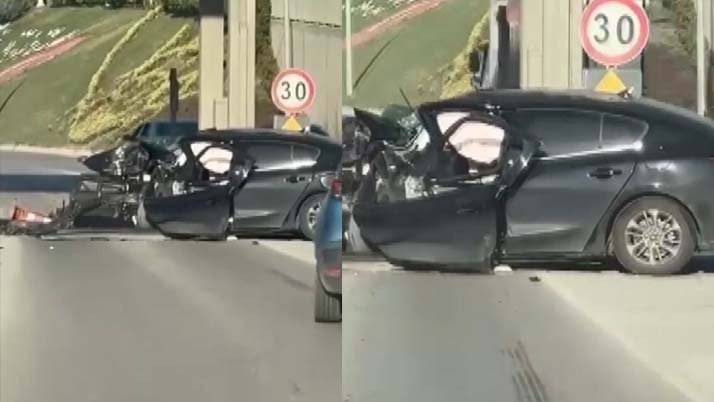 TEM'de feci kaza: Anne ile oğlu öldü