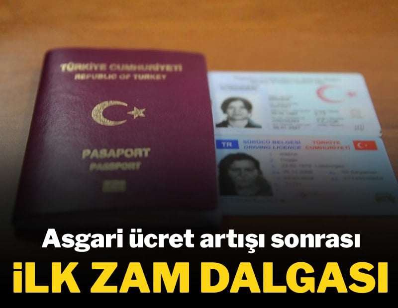 Asgari ücret artışı sonrası ilk zamlar geldi