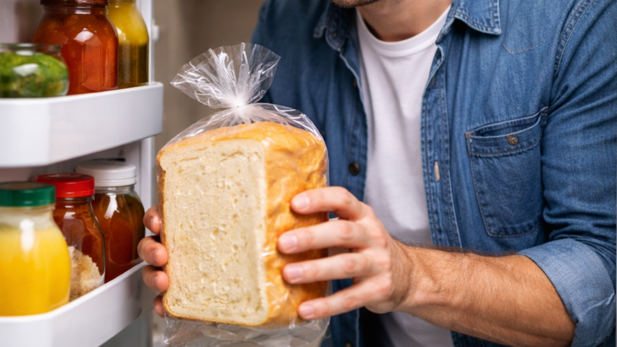 Ekmeği asla buzdolabında saklamayın