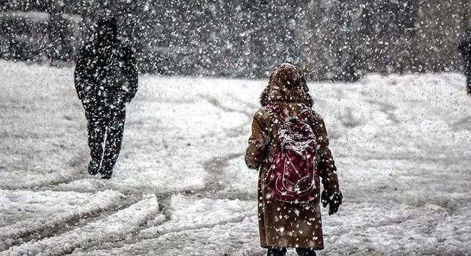 Bir ilde okullar tatil edildi!