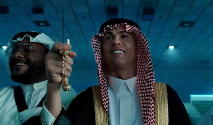 Cristiano Ronaldo, Suudi Arabistan'ın reklam yüzü oldu