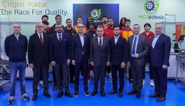 Galatasaray MCT Technic Erkek Basketbol Takımı'ndan ziyaret