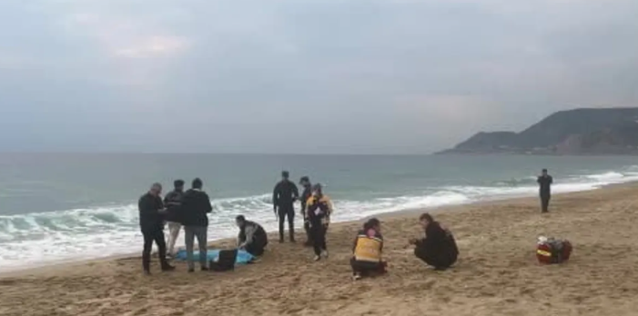 Turistlerin akın ettiği plajda dehşet! Görenler polisi aradı